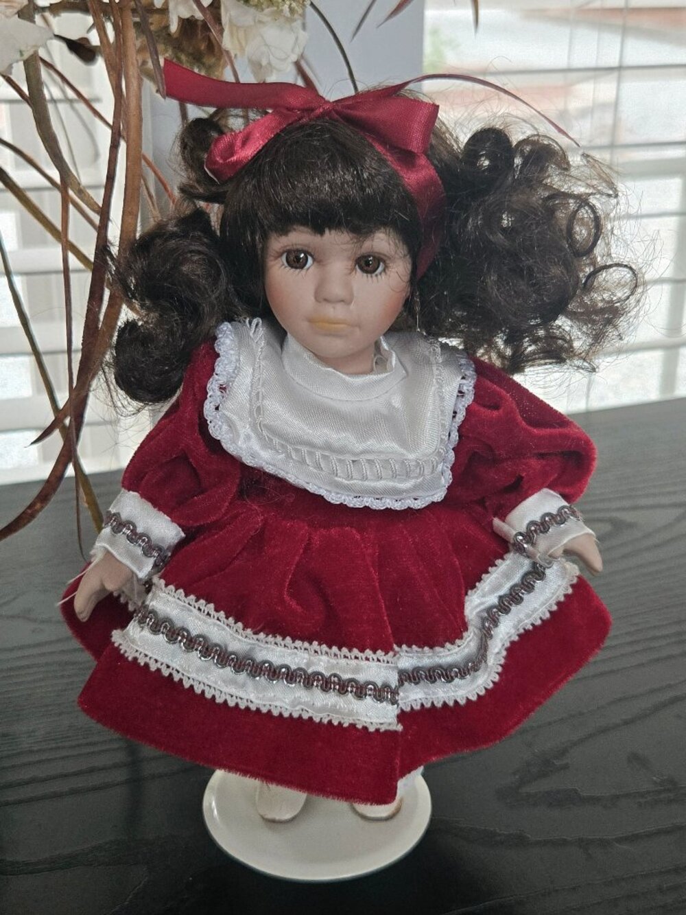 Vintage Collectors Choice fine bisque porcelain 9 inch doll